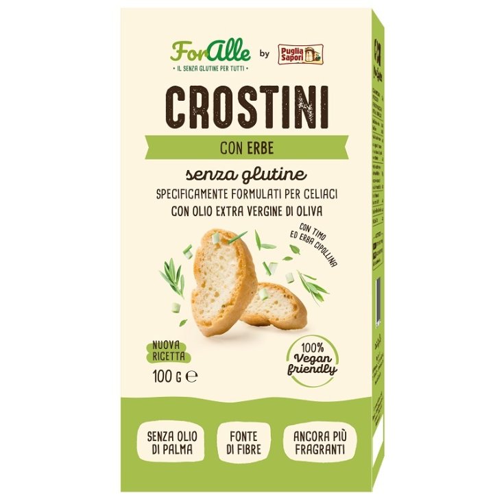Crostini alle Erbe ForAlle 100g