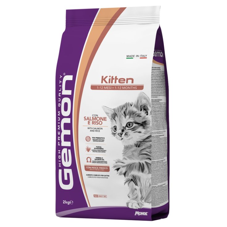 GEMON KITTEN LACHSRIS 2KG