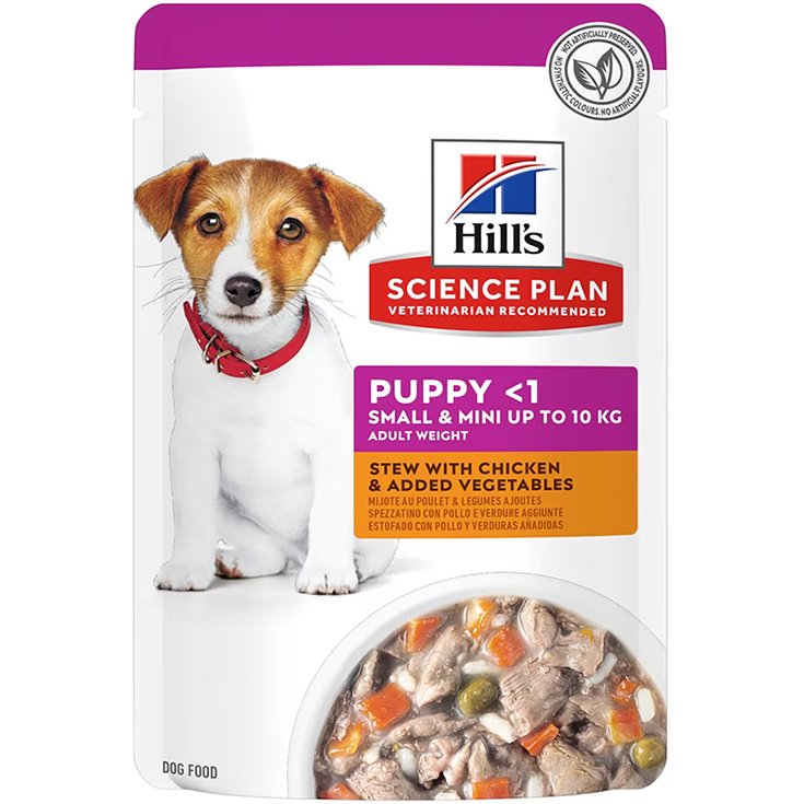 SP CANINE PUP HUHN S&MIN80G