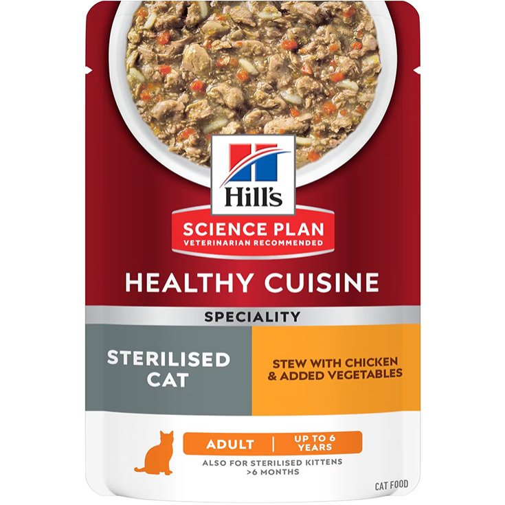 SP FELINE AD HC STER CHICK 80G