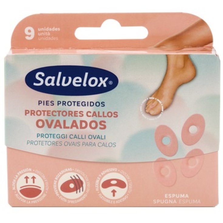 SALVELOX OVAL PADS 9STK