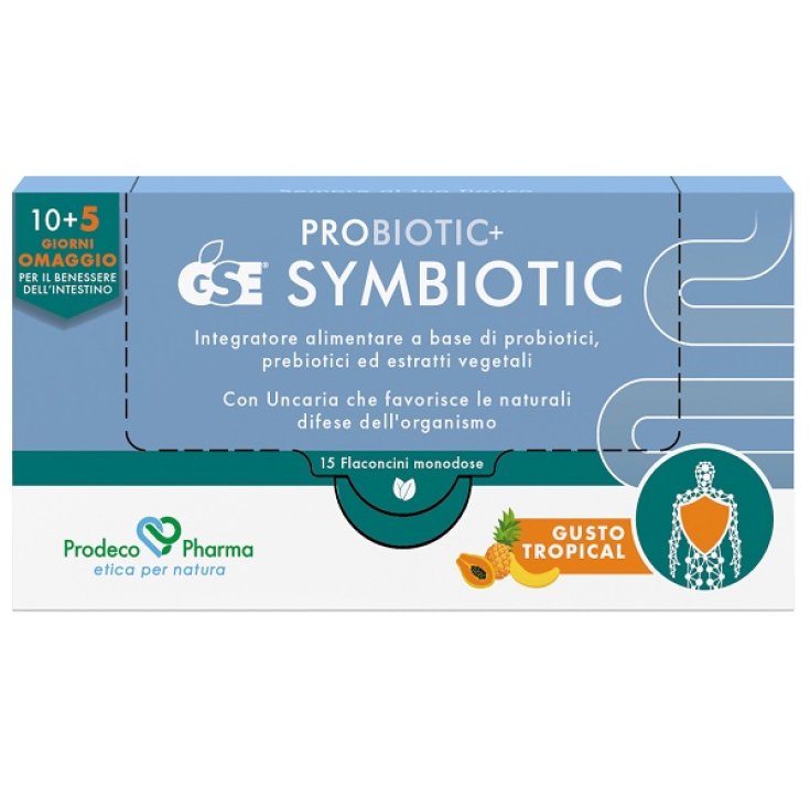 GSE SYMBIOTIC&nbsp;PROBIOTIC+ Gusto Tropical 15 Flaconcini