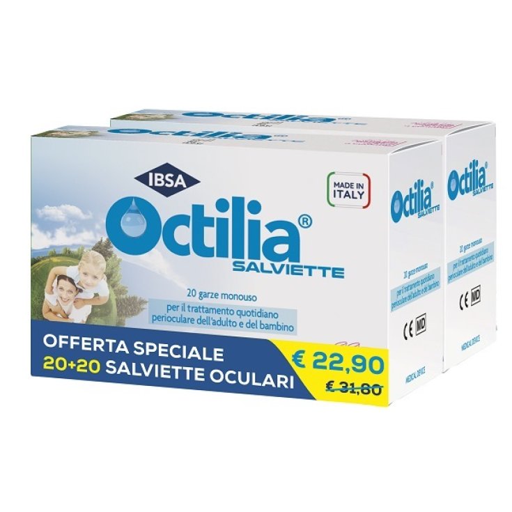 Octilia Salviette Oculari 2x20 Bustine