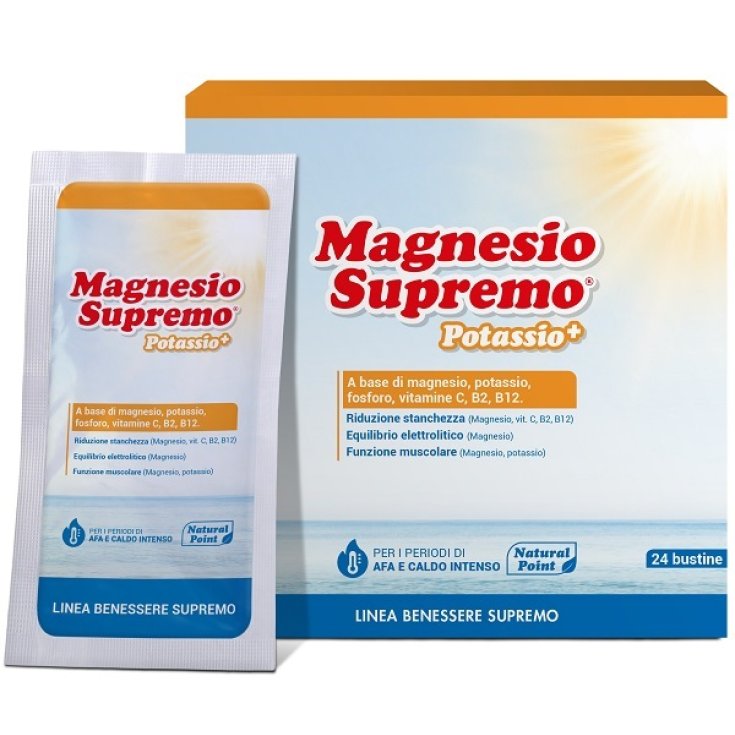 Magnesio Supremo&nbsp;Potassio+&nbsp;24 Bustine