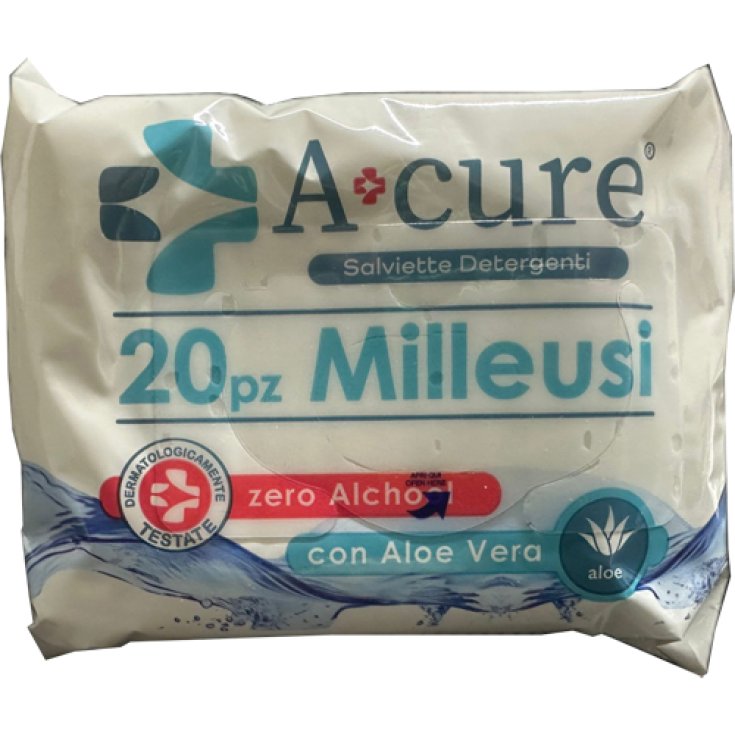 Salviette Milleusi A+Cure 20 Pezzi