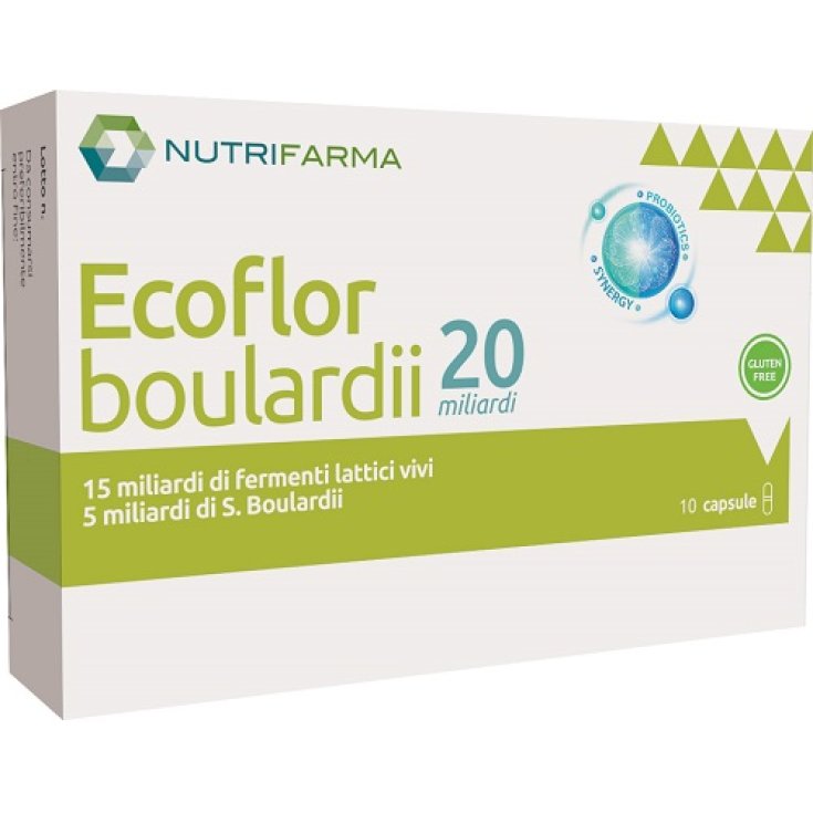 Ecoflor&nbsp;Boulardii 20 miliardi 10 Capsule