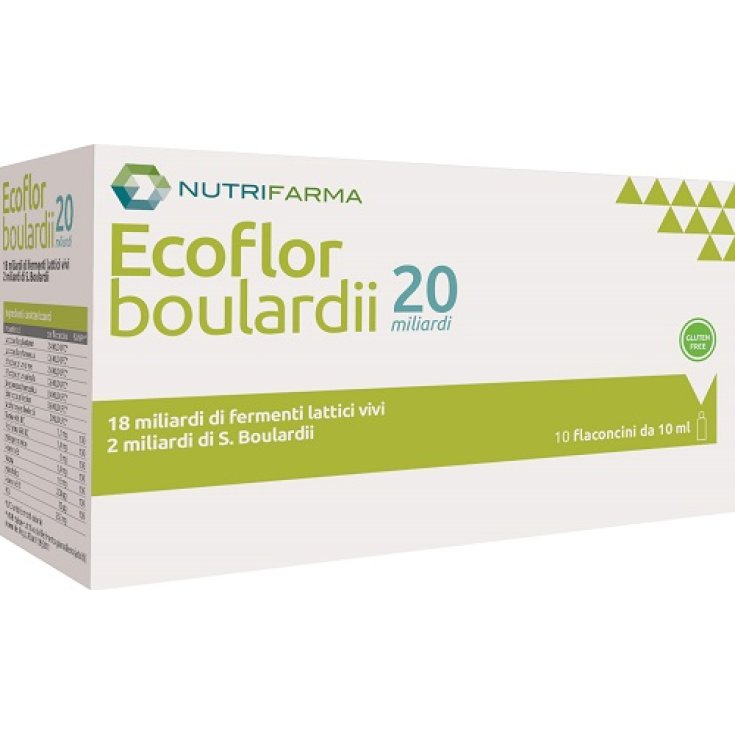 Ecoflor&nbsp;Boulardii 20 miliardi 10 Flaconcini