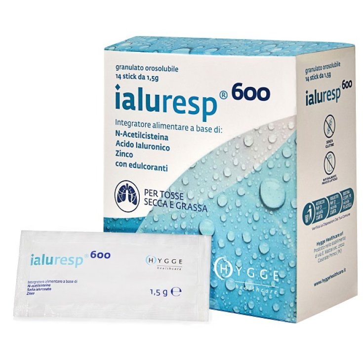 Ialuresp 600 Granulat Hygge Healthcare 14 Stick