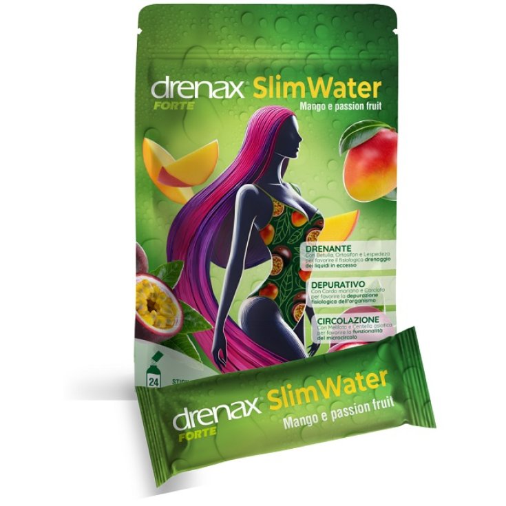 drenaxFORTE Slim Water Mango e Passion Fruit 24 Bustine