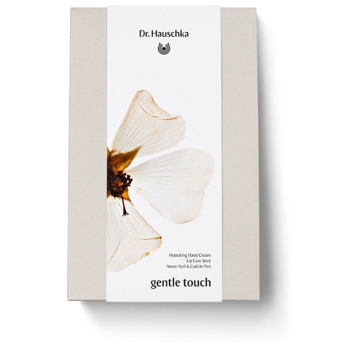 Dr. Hauschka Kit Gentle Touch con Stick Labbra, Olio Neem e Crema Mani