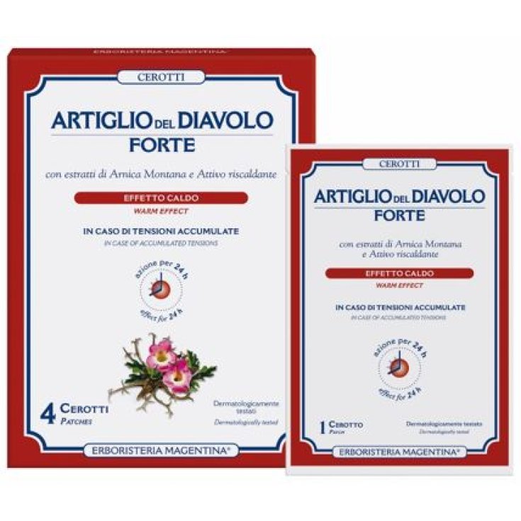 Artiglio del Diavolo Forte 4 Cerotti