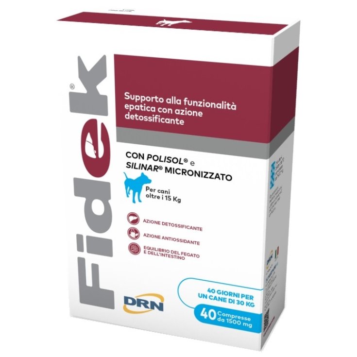 FIDEK 1,5g DRN 40 Compresse