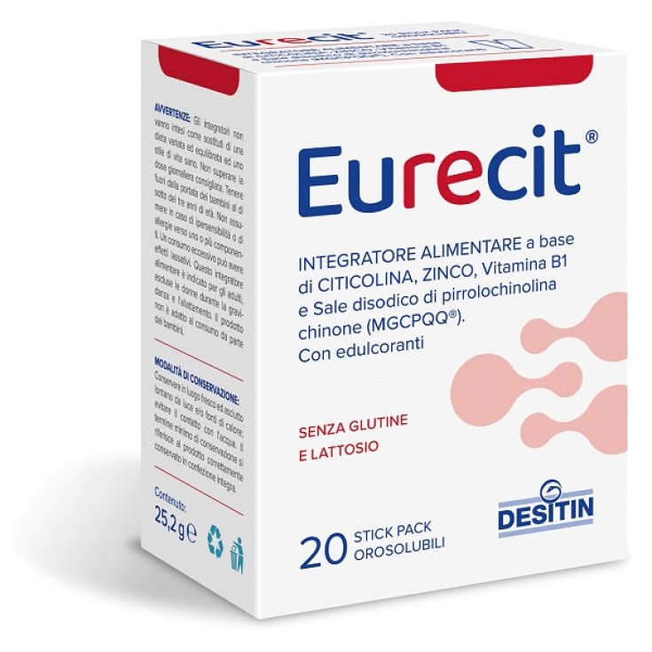 EURECIT 20STICK PACK OROSOLUB