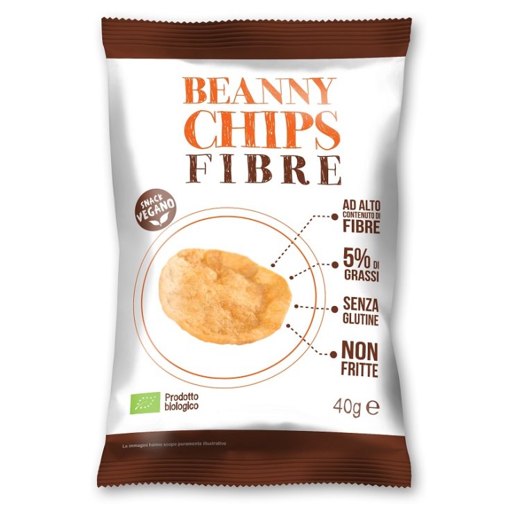 BEANNY CHIPS FIBRE 40G
