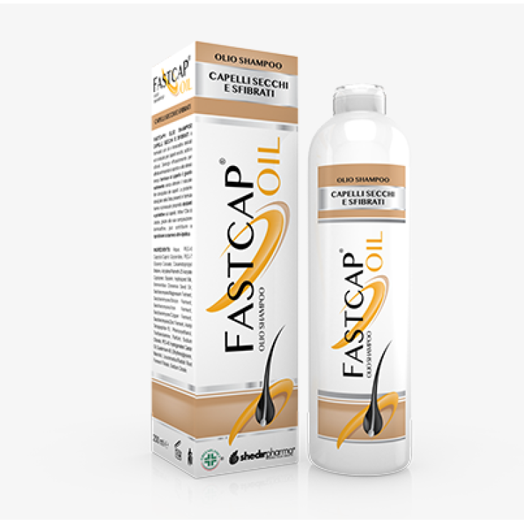 Fastcap Oil Shampoo trockenes geschädigtes Haar Shedir Pharma 200ml