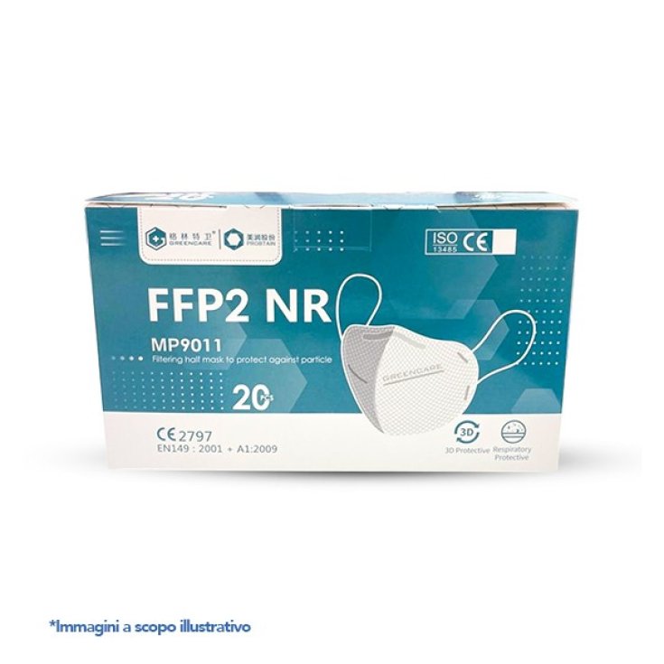 FFP2 Greencare 20 Einwegmasken