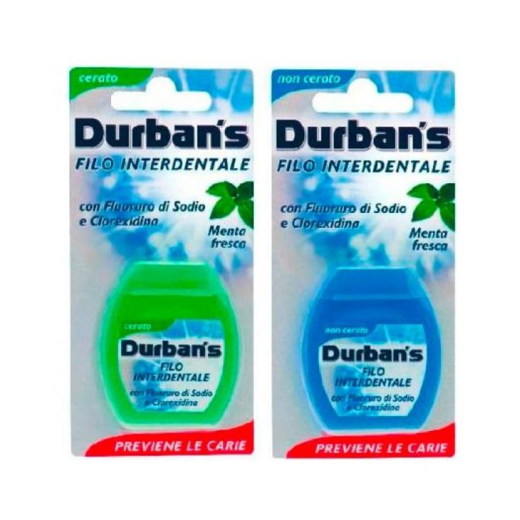 Verschiedene Zahnseide Durban's 50mt