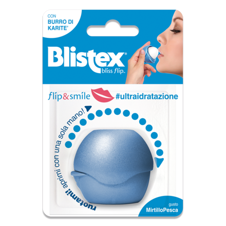 Blistex flip & smile Ultra feuchtigkeitsspendende Lippen mit Sheabutter
