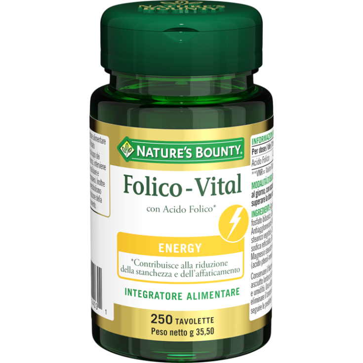 Folico-Vital Nature's Bounty 250 Tabletten