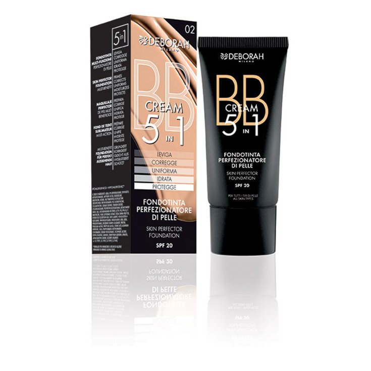 BB Cream Foundation 5 in 1 03 Sand DEBORAH Milano 30ml