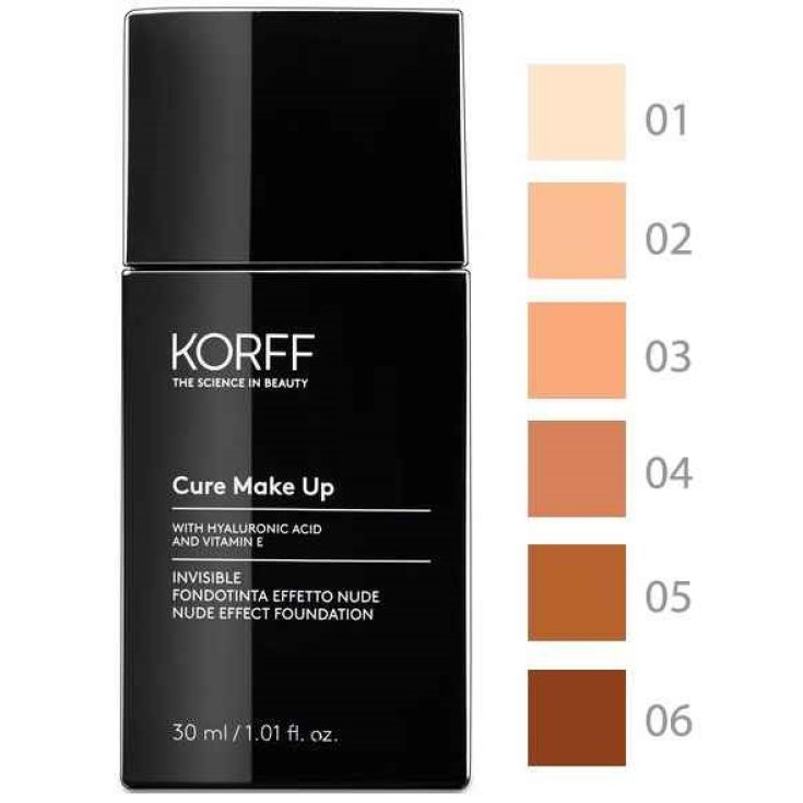 Unsichtbarer Foundation Effect Nude Cure Make Up KORFF 01 30ml