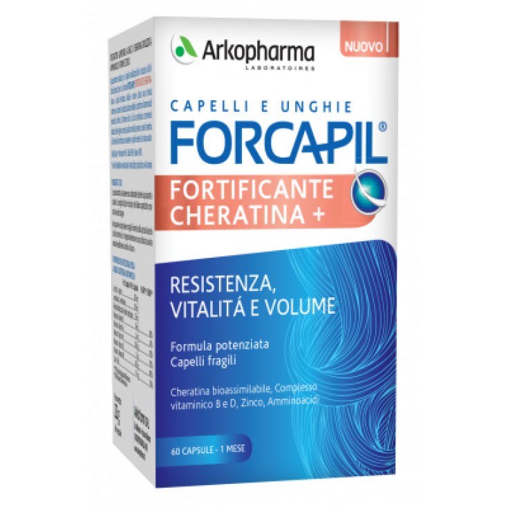 Forcapil Stärkendes Keratin + Arkopharma 60 Kapseln