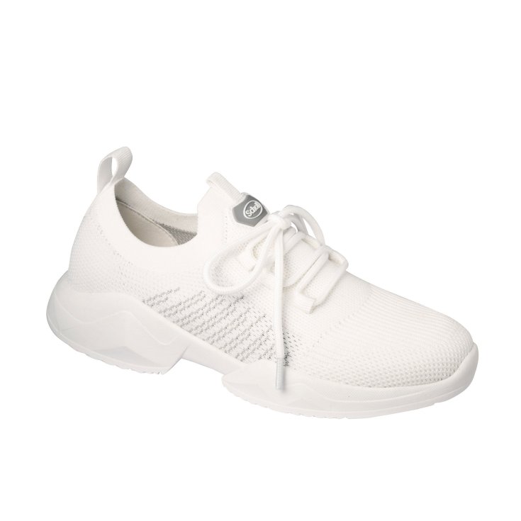 Freedom Laces Scholl® Damen Weiße Memory Cushion® Turnschuhe Größe 37