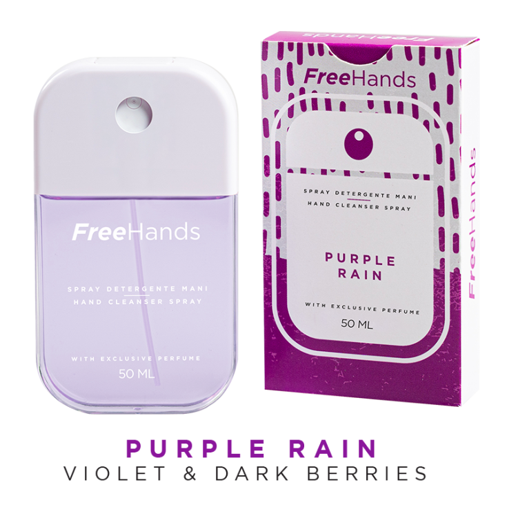 FreeHands Purple Rain Fragrance Handreinigungsspray 50ml