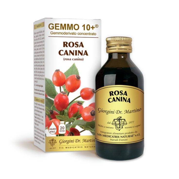 G10 + Rosa Canina Alkoholfreie Flüssigkeit Dr. Giorgini 100ml