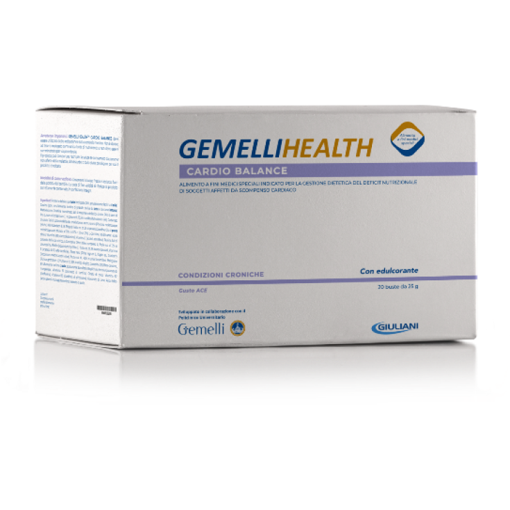 GemelliHealth ™ Cardio-Balance Giuliani 20x25g
