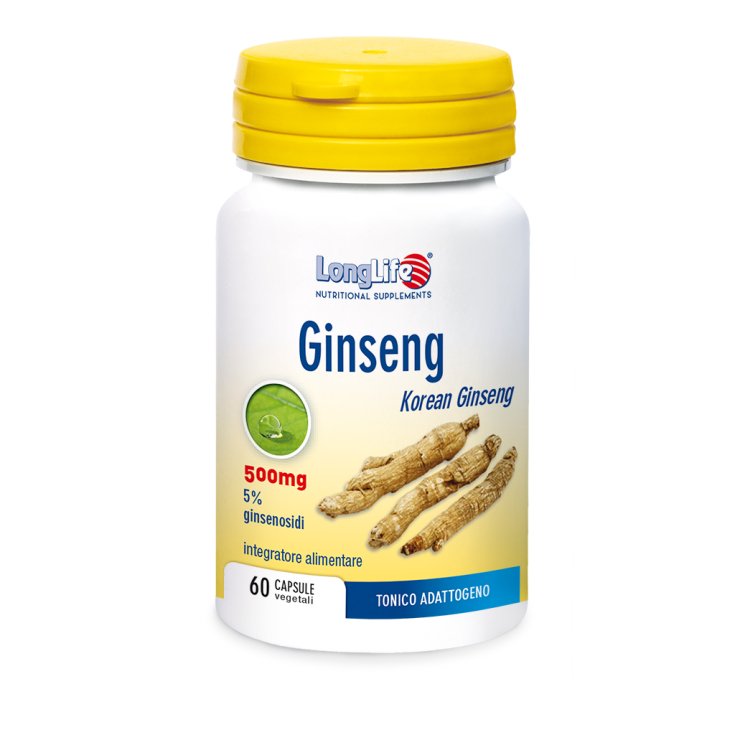 Ginseng 500 mg LongLife 60 vegetarische Kapseln