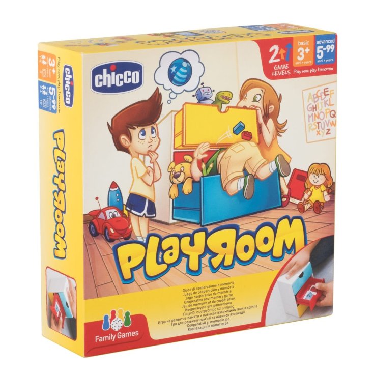Spiel PlayRoom Familienspiele CHICCO 3A +