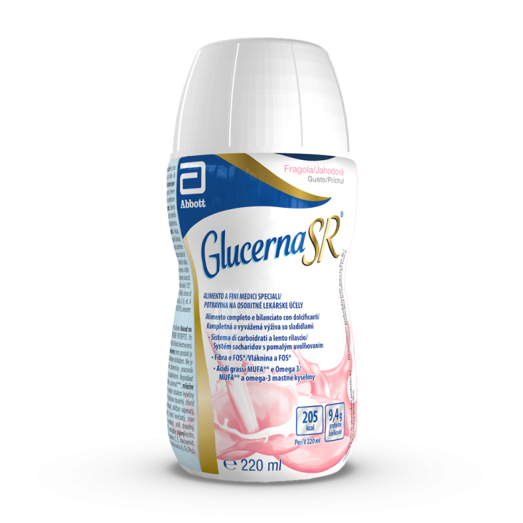 Glucerna® SR Erdbeergeschmack Abbott 220ml