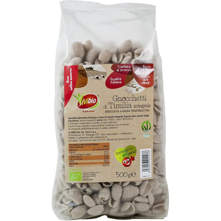 Vivibio Vollkorn Timilia Gnocchi 500g