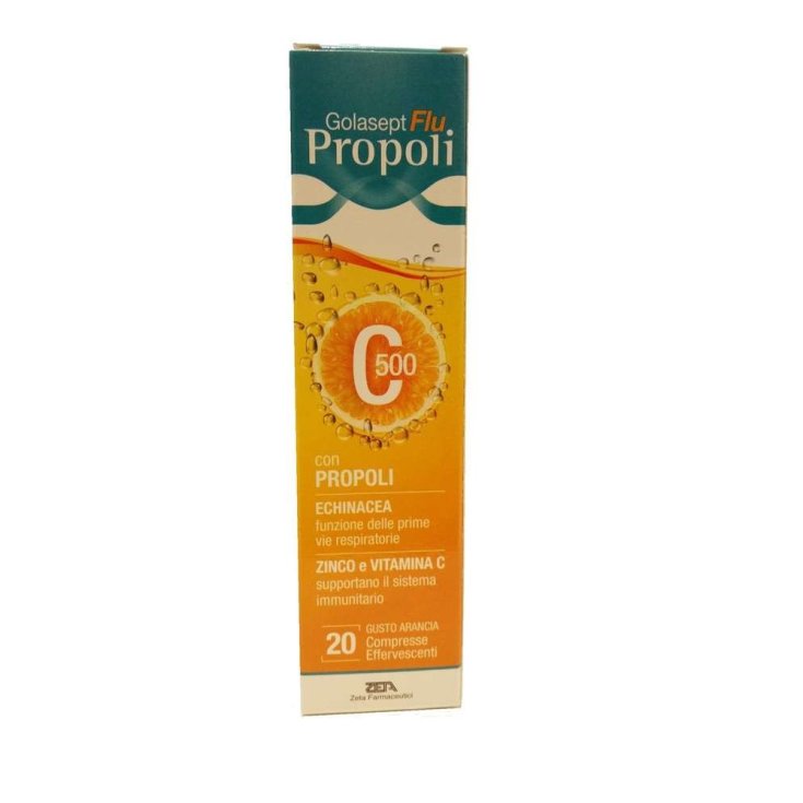 Golasept Flu Propolis Zeta Pharmaceuticals 20 Brausetabletten