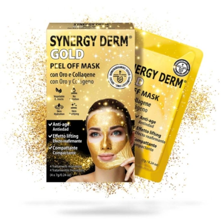 Goldene Peel-off-Maske Synergy Derm® 15ml