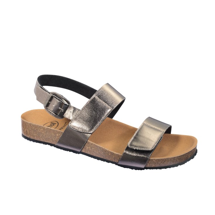 Greeny Sandale Scholl® Silver Bioprint® Damensandale Größe 38