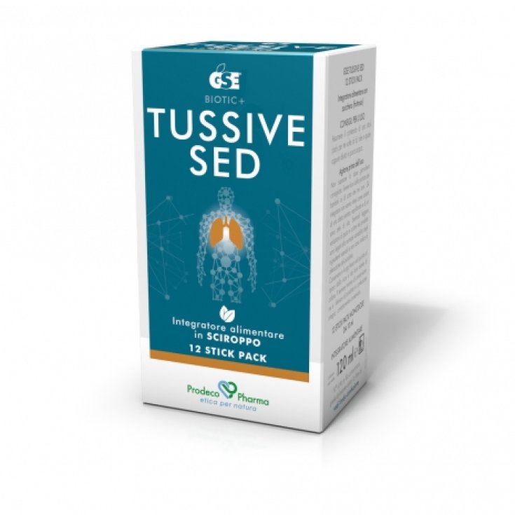 GSE TUSSIVE SED Prodeco Pharma 12 Stick Packung mit 10 ml