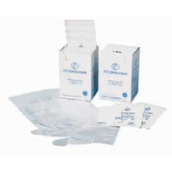 COPOLYMER Farmac-Zabban Sterile Papierhandschuhe Größe L 100 Stück