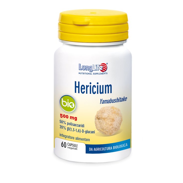 Hericium Bio 500 mg LongLife 60 vegetarische Kapseln