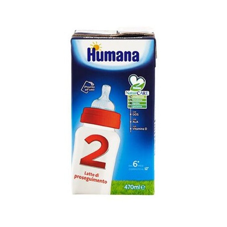 Humana 2 GOS Folgemilch 12x470g