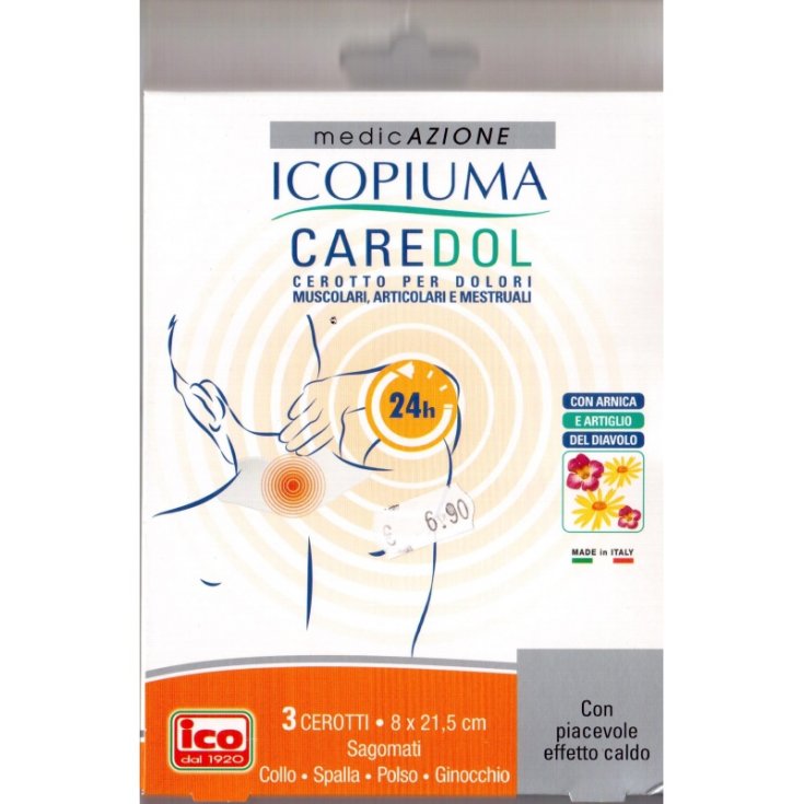 ICOPIUMA CAREDOL Hals / Schulter 3 Patches 8X21,5cm