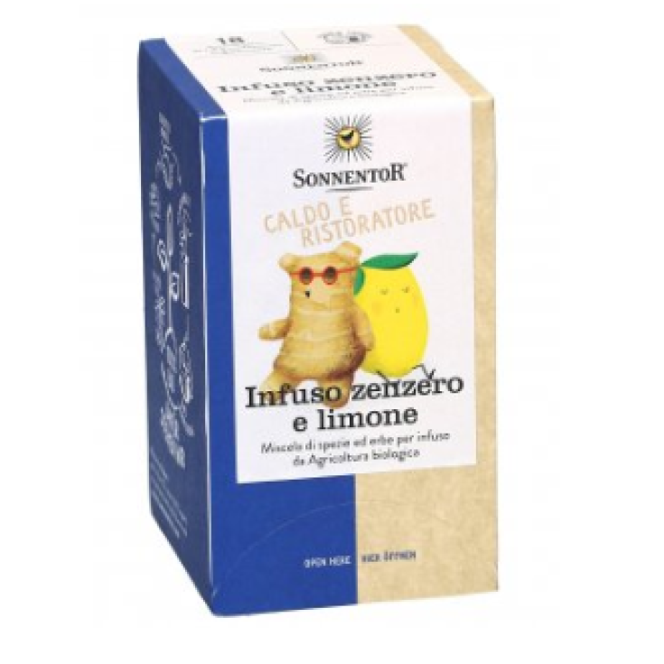 Ingwer und Sonnento Lemon Infusion 18 Sachets