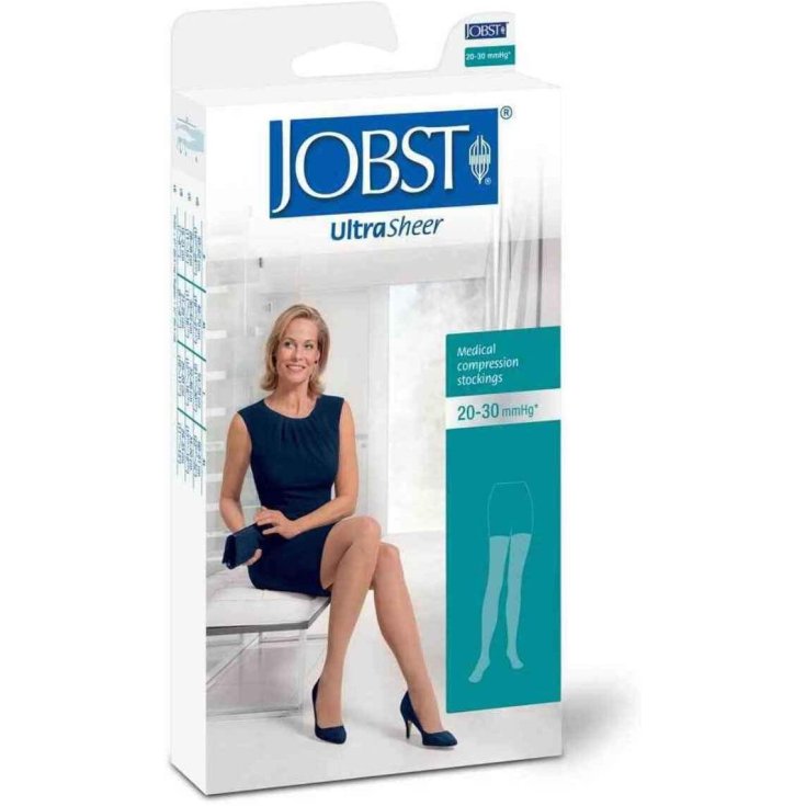JOBST UltraSheer 23-30 mmHg Halterlose Sonnenhalter Größe L