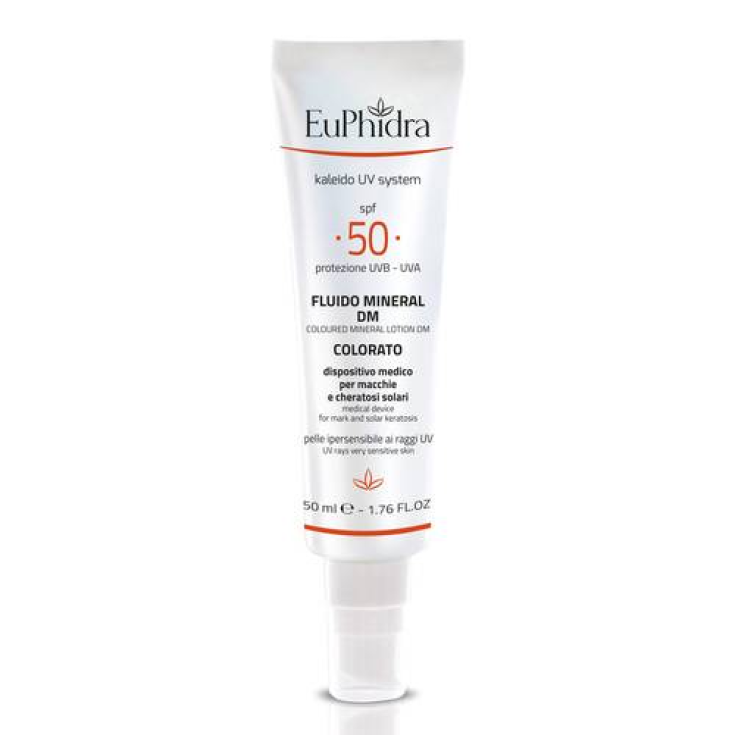 Kaleido Uv System Fluido Mineral Dmm Farbige Spf50 EuPhidra 50ml