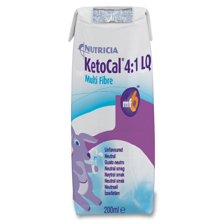 Ketocal 4: 1 Lq Multi Fiber Neutral Geschmack Nutricia 32x200ml