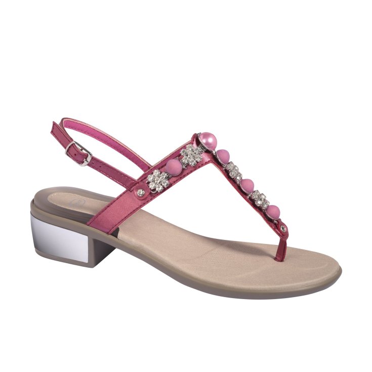 Kira Flip-Flop Scholl® Platinum Gelactiv® Damen Sandale Größe 40