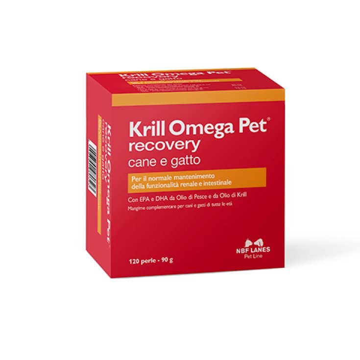 Krill Omega Pet Recovery Hund und Katze NBF Lanes 120 Pearls