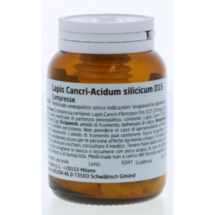 Lapis Cancri Acidum Silicicum D15 Weleda 180 Tabletten