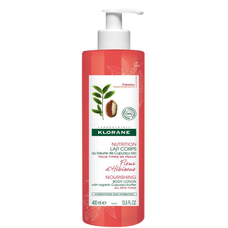 Klorane Hibiskusblüten-Körpermilch 400 ml